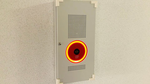 リング型表示灯の自動火災報知設備